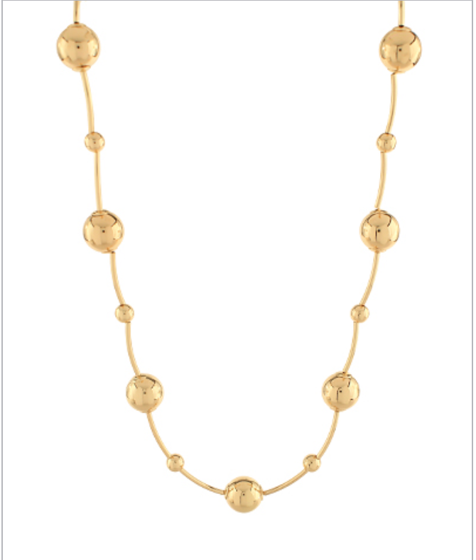 CCB Ball Metal Necklace