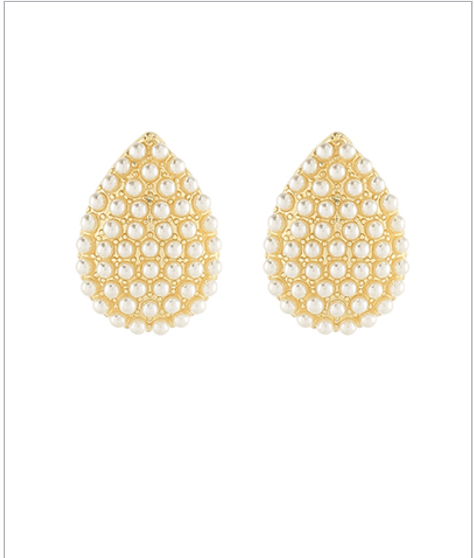 Pearl Teardrop Earrings