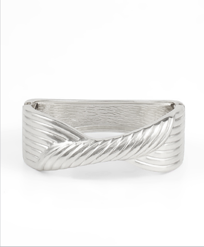 Twisted Design Bangle Bracelet