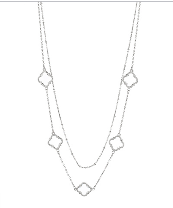 Clover Layered Necklace