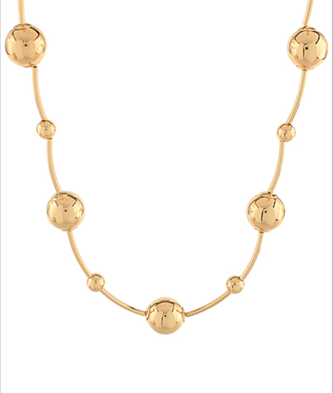 CCB Ball Metal Necklace